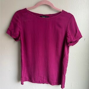 Theory 100% silk blouse